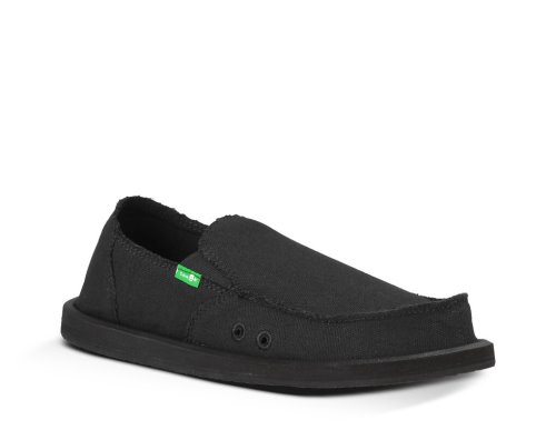 Sanuk Vagabond - Sanuk Shoes Mens Black - Philippines TIKJLS387